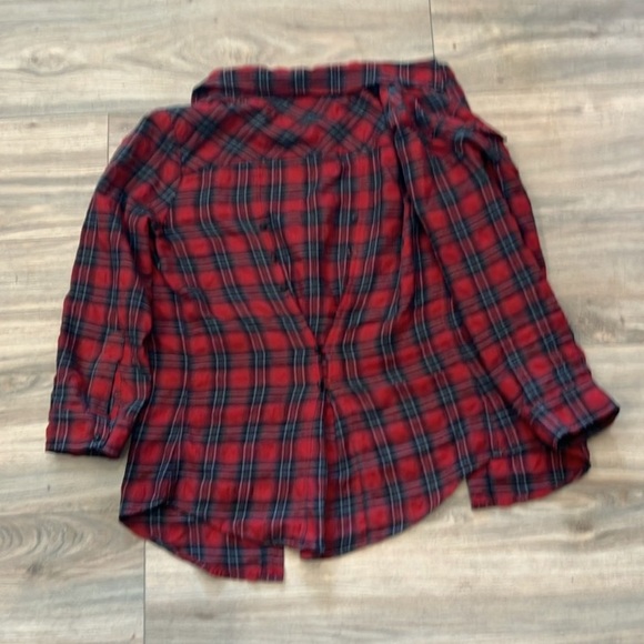 ELIZABETH AND JAMES PLAID TOP MEDIUM - Picture 2 of 4